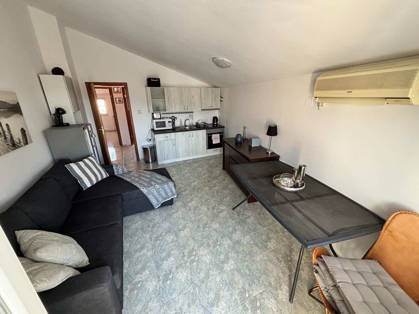 Apartament z dwiema sypialniami i panoramicznym widokiem na morze w Sveti Vlas