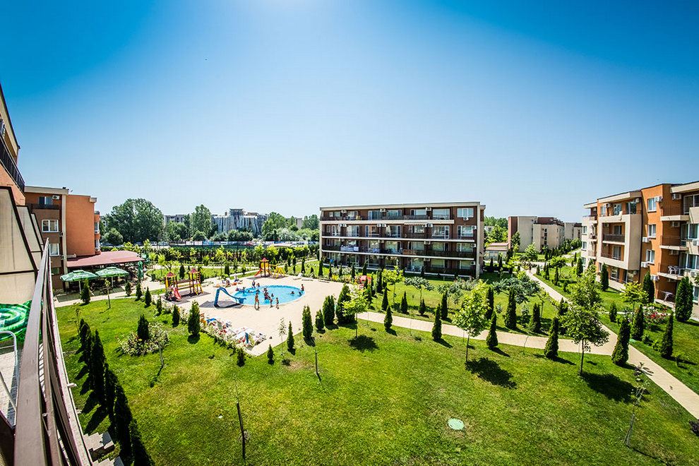 Jasny i ciepły apartament z jedną sypialnią w pobliżu Aquaparku w Słonecznym Brzegu – doskonała inwestycja na wynajem