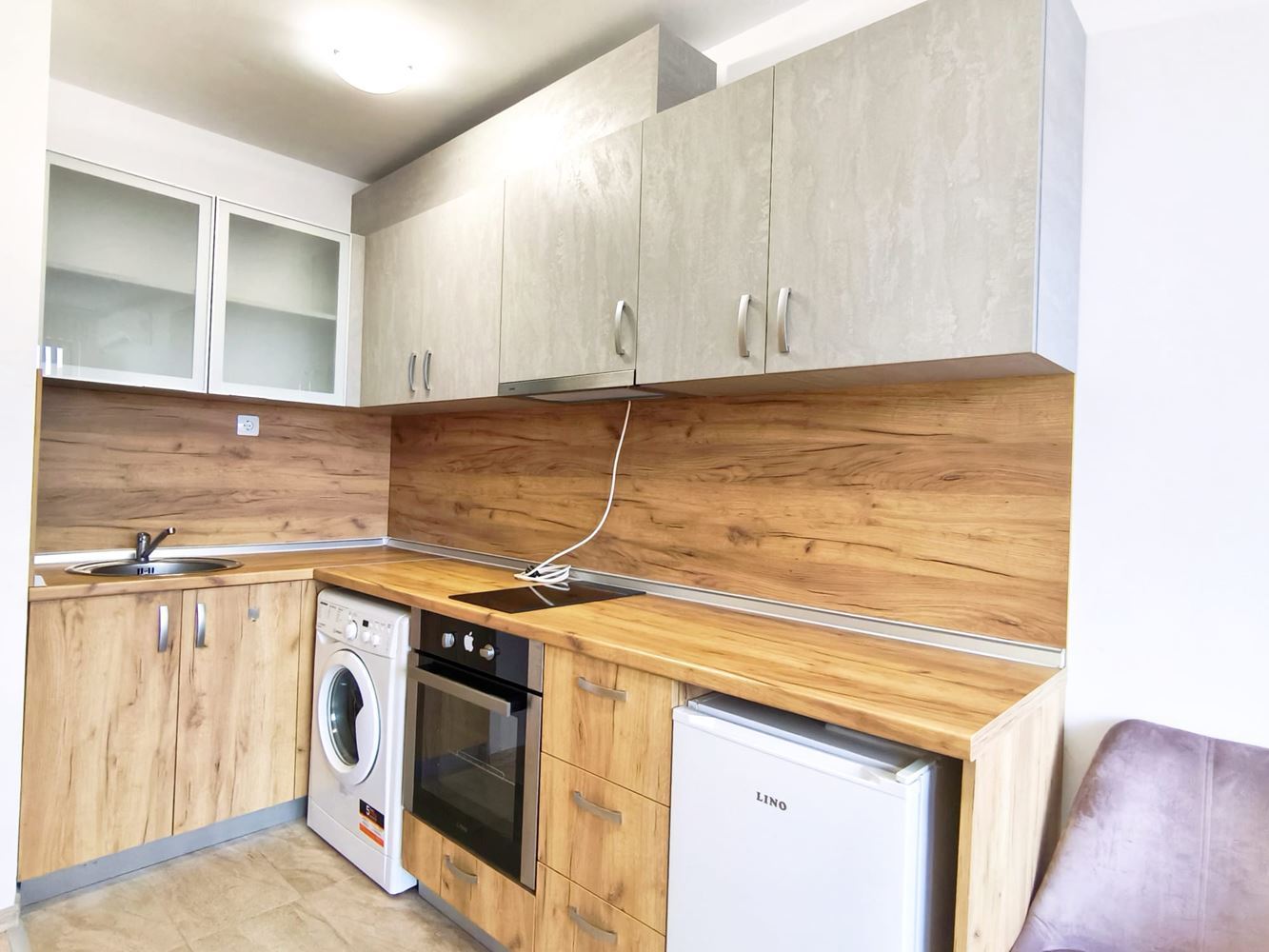 Przytulne mieszkanie z jedną sypialnią w nowej dzielnicy Nesebyru – bez opłaty za utrzymanie