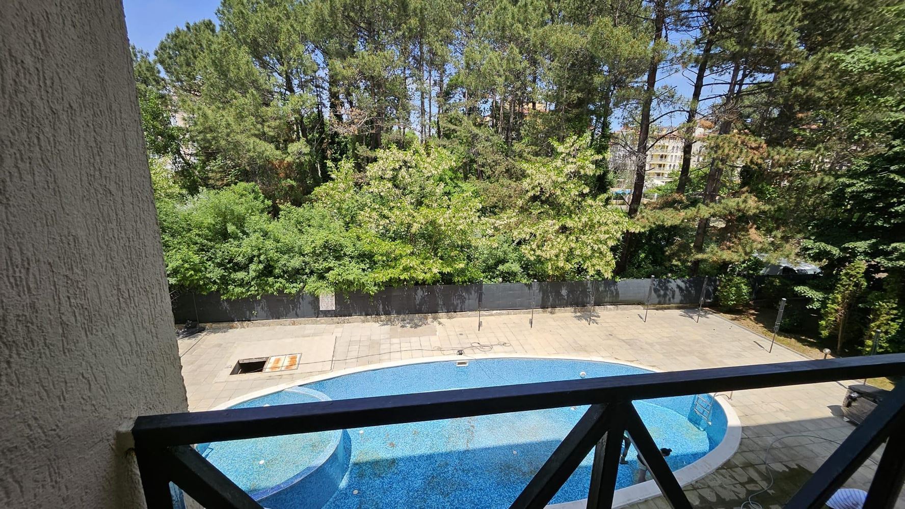 Przytulny apartament z jedną sypialnią w nowoczesnym kompleksie, 500 metrów od plaży w Słonecznym Brzegu