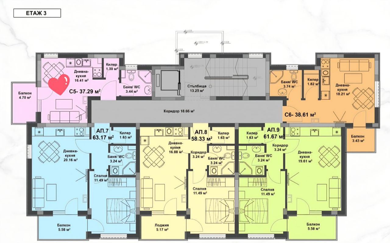 Nowoczesne studio w nowym budynku – doskonała lokalizacja i brak opłaty za utrzymanie