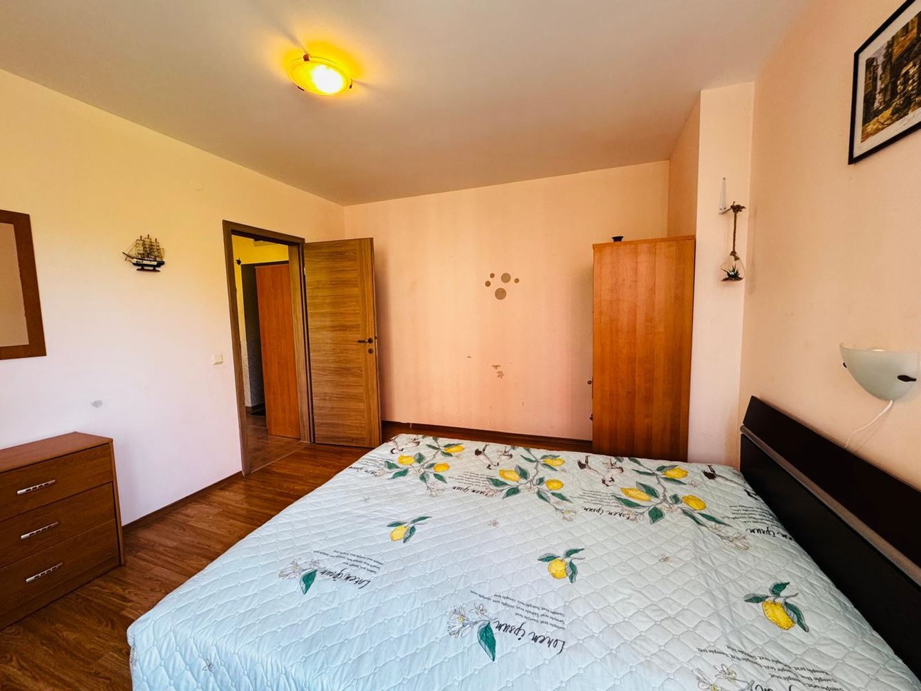 Przytulny apartament z dwiema sypialniami na parterze w Słonecznym Brzegu – doskonała inwestycja blisko aquaparku i morza