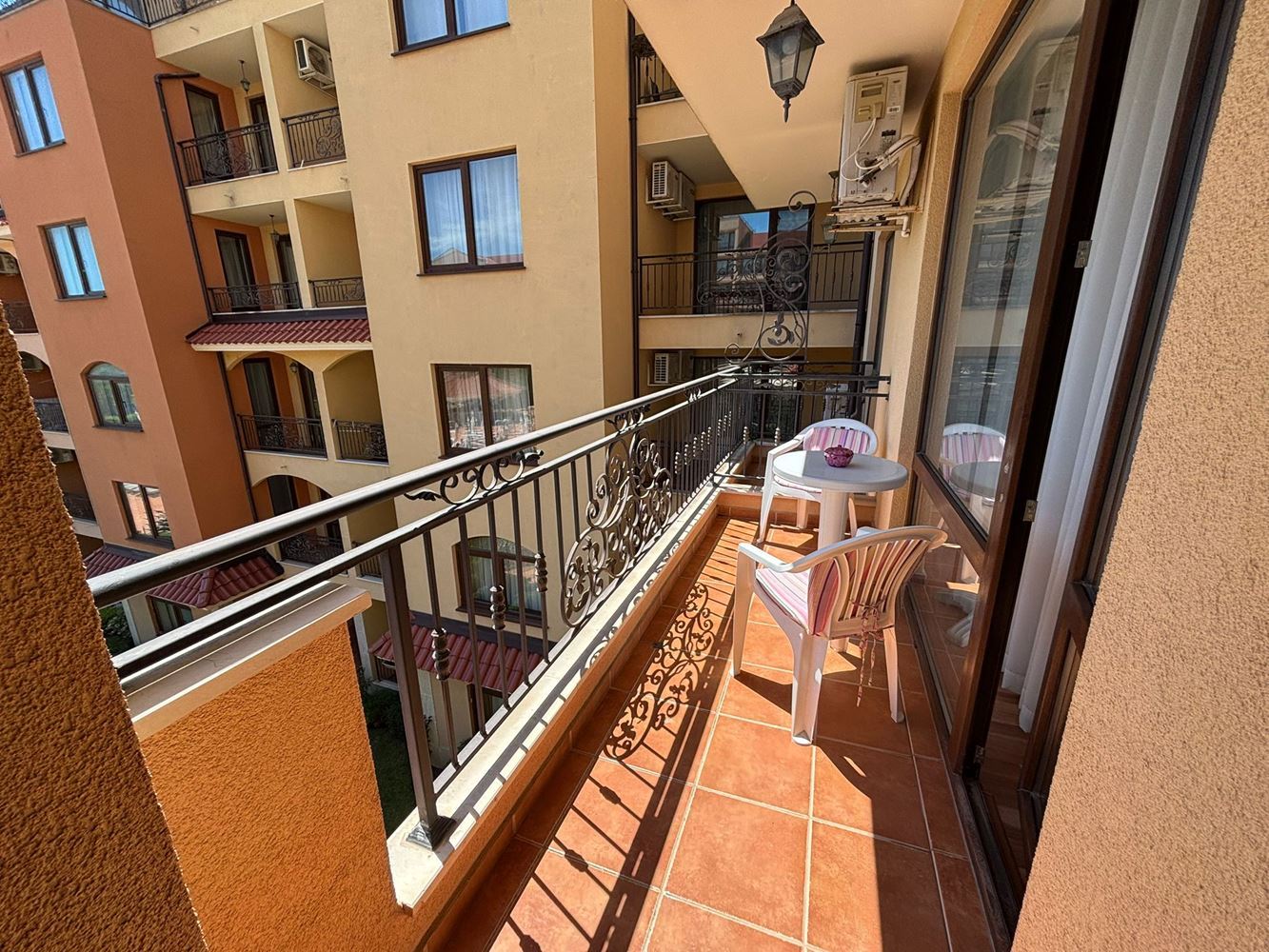Przestronny apartament z jedną sypialnią w pobliżu Cacao Beach na Słonecznym Brzegu
