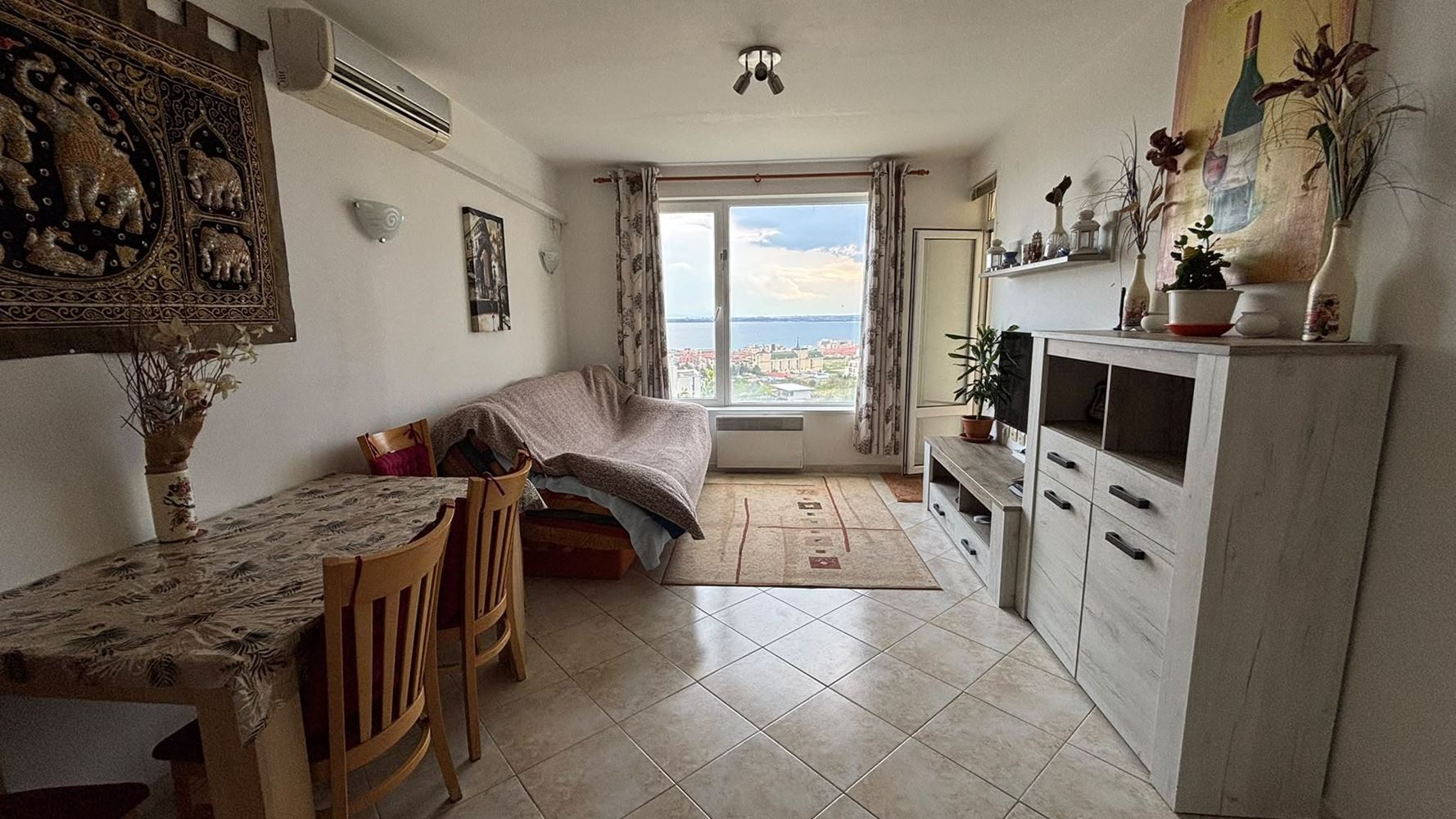 Apartament z jedną sypialnią z widokiem na morze w Sveti Vlas – bez opłaty za utrzymanie, z parkingiem, gotowy do zamieszkania