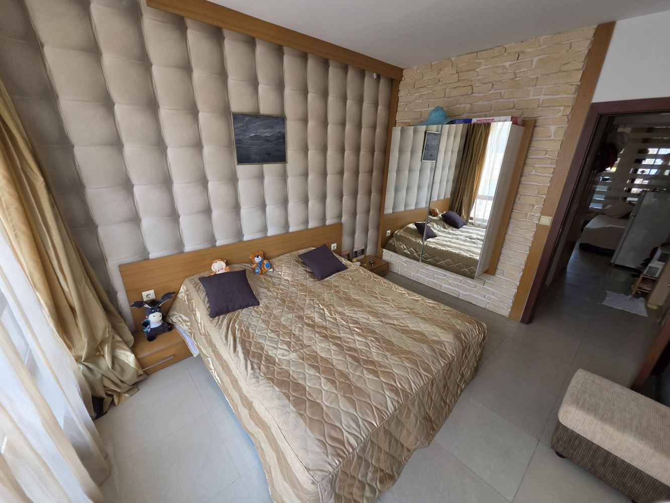 Stylowy apartament z jedną sypialnią w cichej i spokojnej części Słonecznego Brzegu