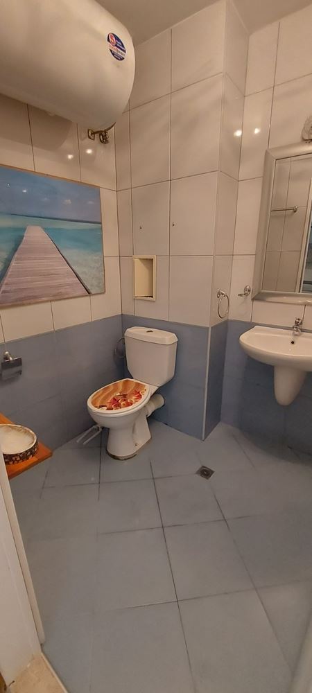 Pierwsza linia brzegowa w Aheloy – mieszkanie z jedną sypialnią, panoramicznym widokiem na morze, prywatnym ogródkiem i doskonałymi udogodnieniami