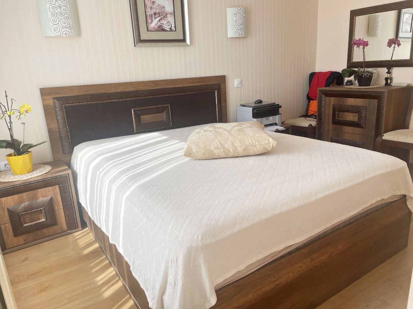 Przestronny apartament z dwiema sypialniami 100 metrów od plaży w Nesebyrze