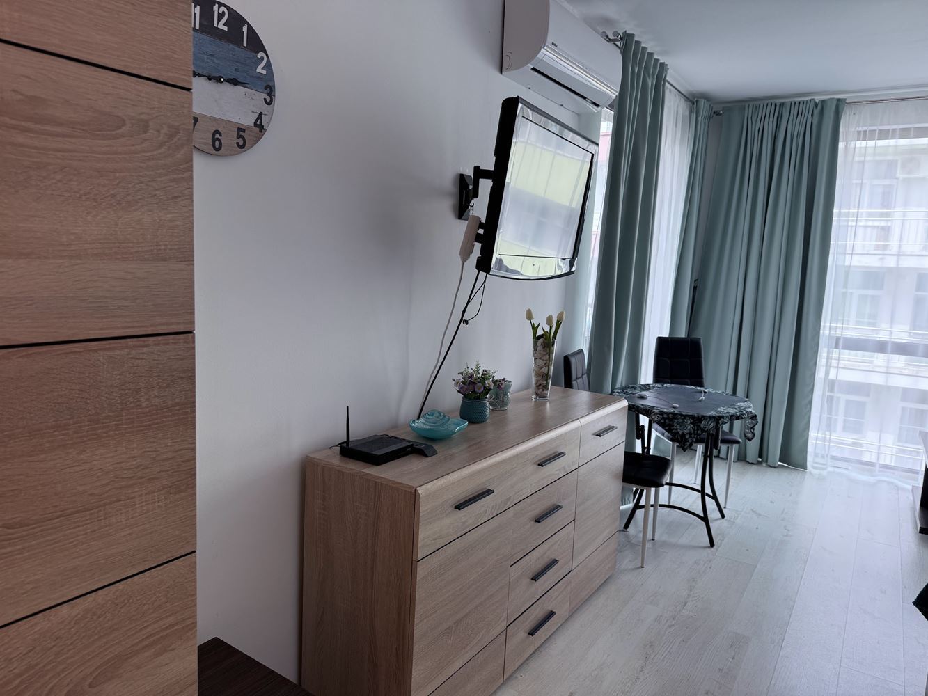 Przytulne studio blisko morza w Słonecznym Brzegu – doskonała inwestycja i komfort do całorocznego użytkowania