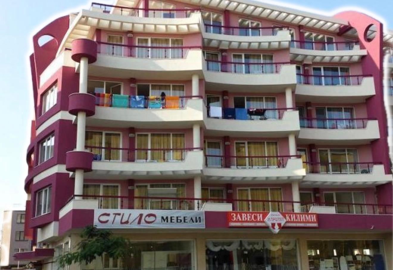 Apartament z jedną sypialnią w Nesebyrze z wyposażeniem i doskonałymi udogodnieniami w kompleksie