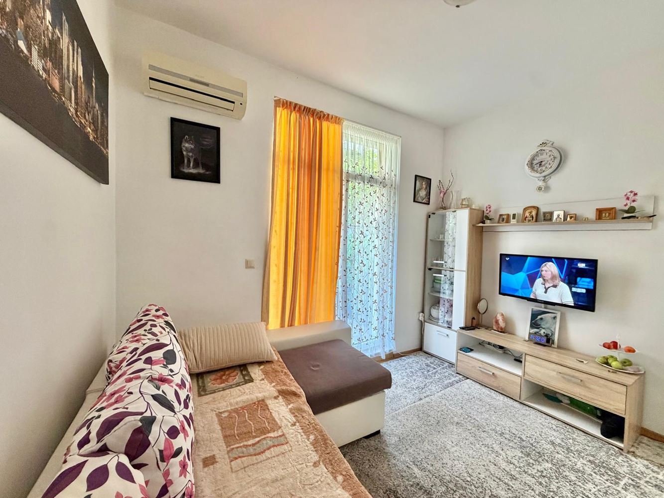 Apartament z jedną sypialnią i prywatnym ogródkiem w Rawdzie – tylko 200 m od morza