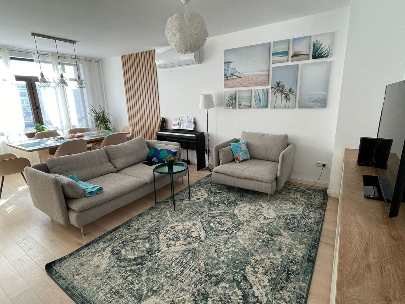 Przestronne pięciopokojowe mieszkanie z panoramą morza w Pomorie – komfort, styl i funkcjonalność dla dużej rodziny