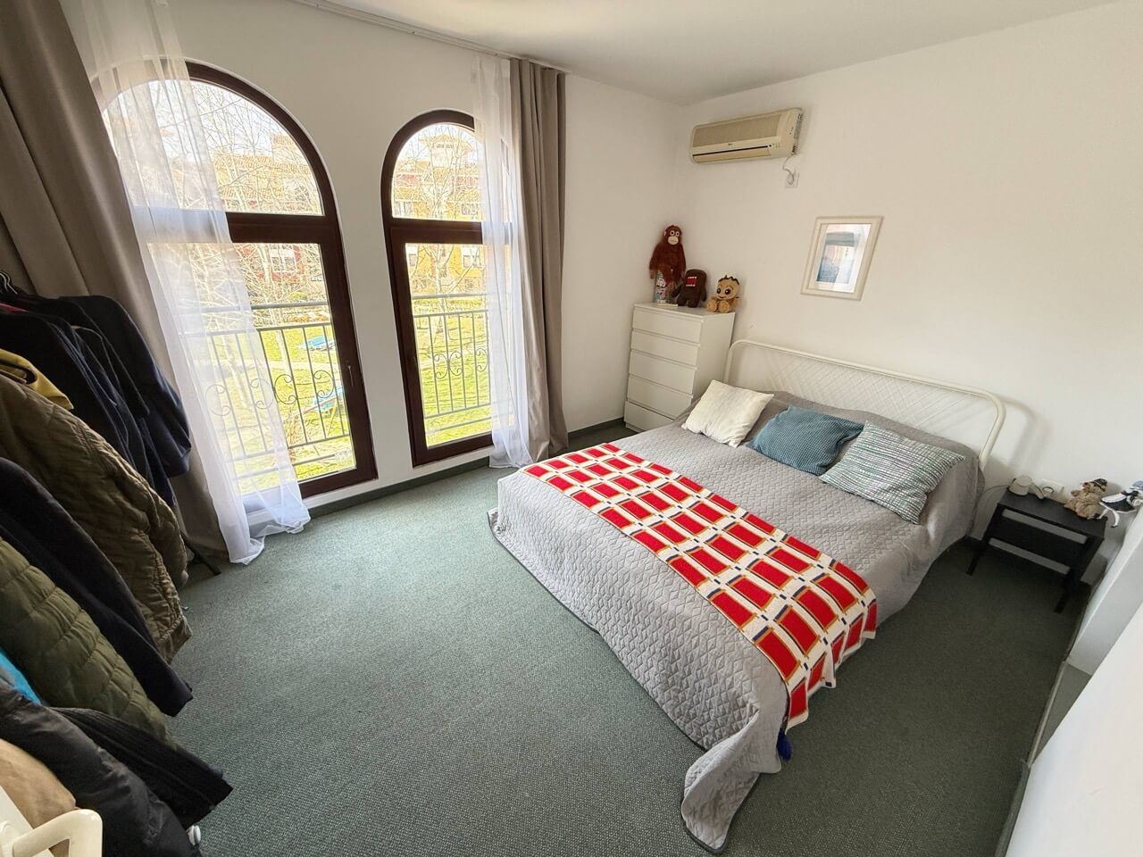 Przestronne mieszkanie z dwoma sypialniami na pierwszej linii w Aheloy – komfort, luksus i wygoda dla całej rodziny