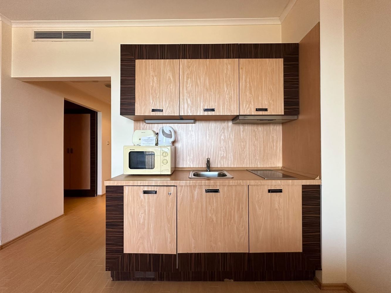 Apartament z imponującą panoramą morza w pierwszej linii w Słonecznym Brzegu