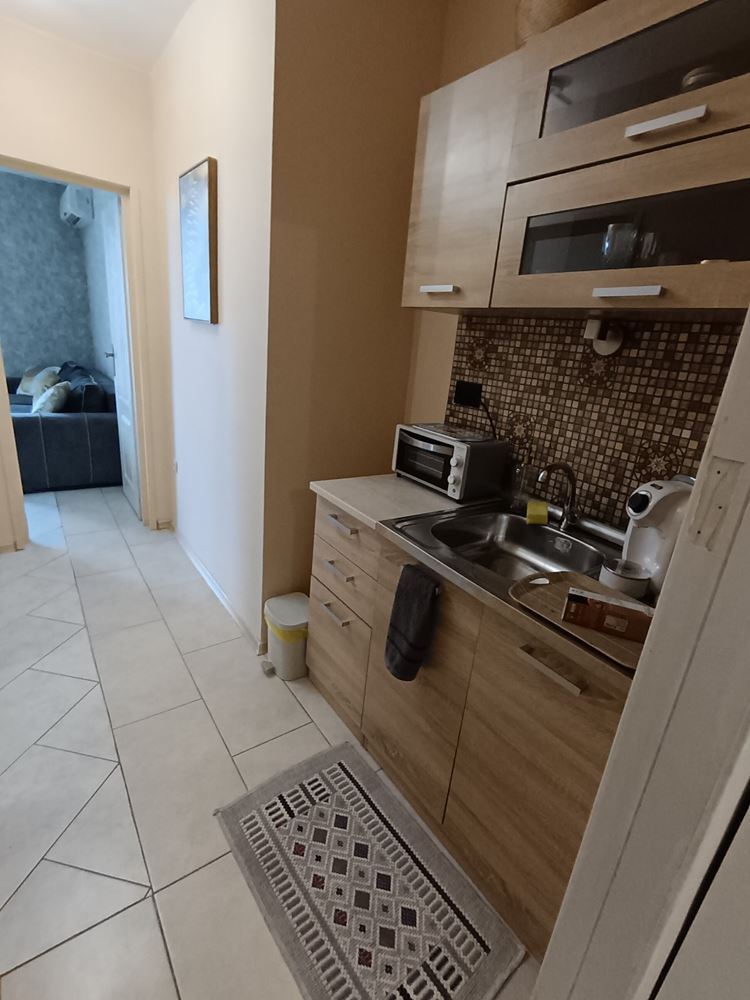 Pierwsza linia brzegowa w Nesebyrze – apartament z jedną sypialnią z bezpośrednim widokiem na morze, gotowy do zamieszkania