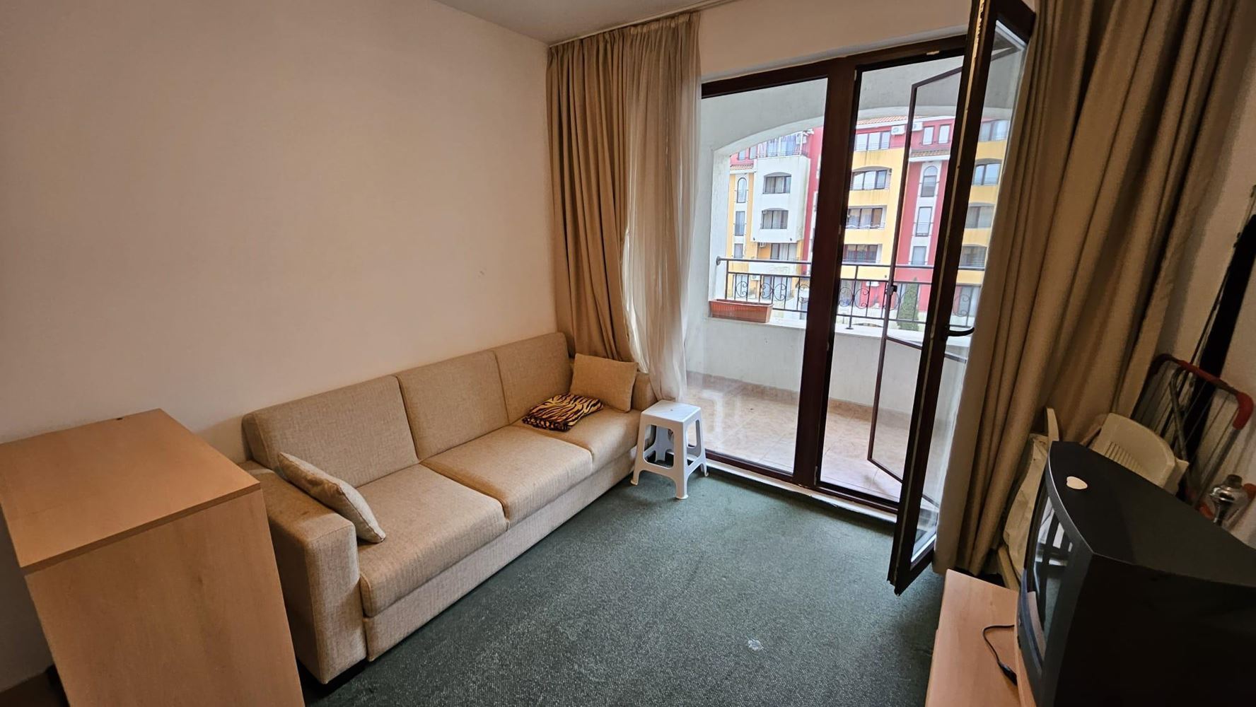 Studio w Aheloy na pierwszej linii z bogatą infrastrukturą – idealne pod inwestycję lub jako dom wakacyjny