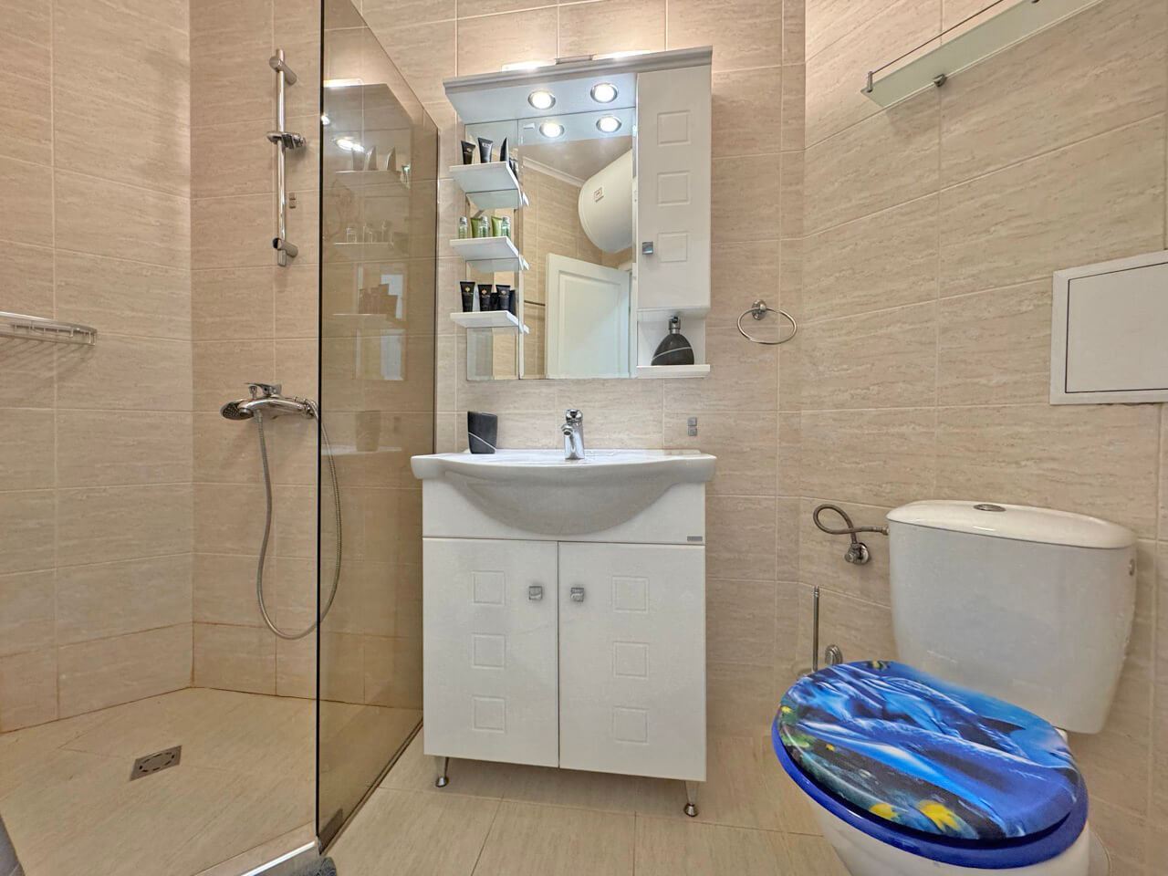 Elegancki apartament z jedną sypialnią z widokiem na basen w luksusowym kompleksie w Słonecznym Brzegu
