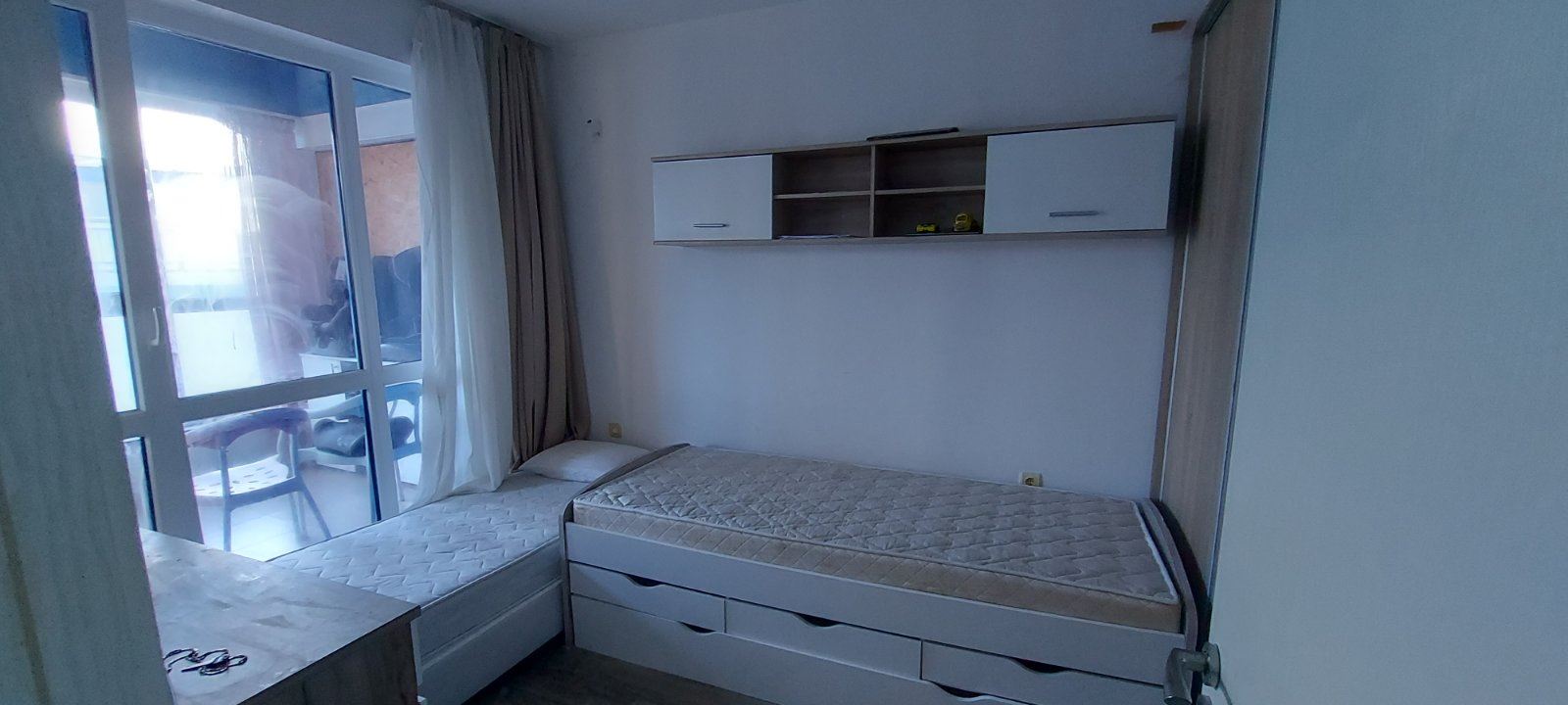 Pomorie – Apartament z dwiema sypialniami i widokiem na morze w kompleksie z basenem i parkingiem