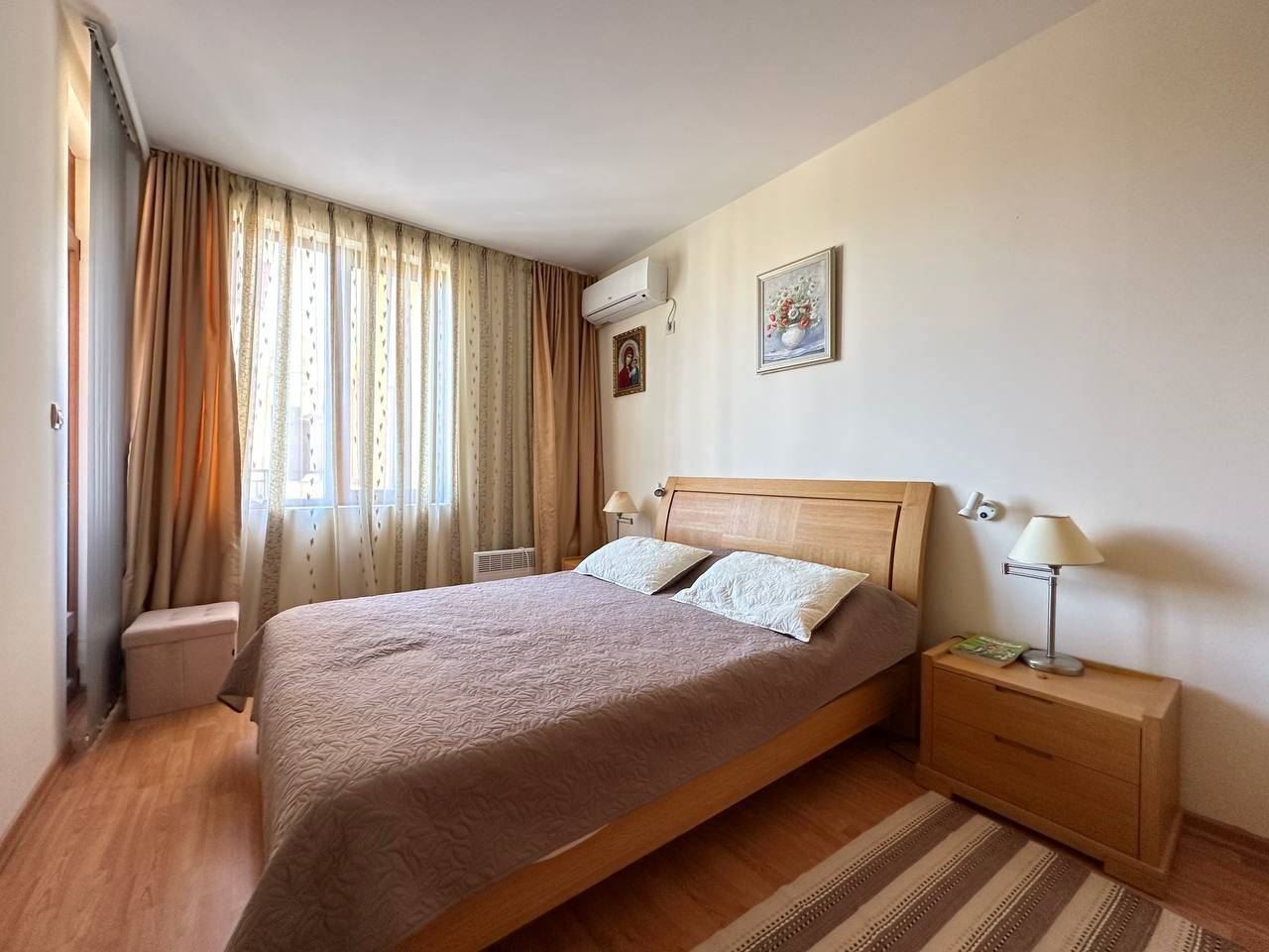 Sveti Vlas – w pełni umeblowany apartament w pierwszej linii brzegowej z prywatną plażą i atmosferą morza