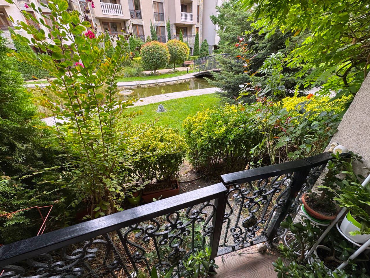 Luksusowy apartament z jedną sypialnią z widokiem na park w prestiżowym kompleksie w Słonecznym Brzegu