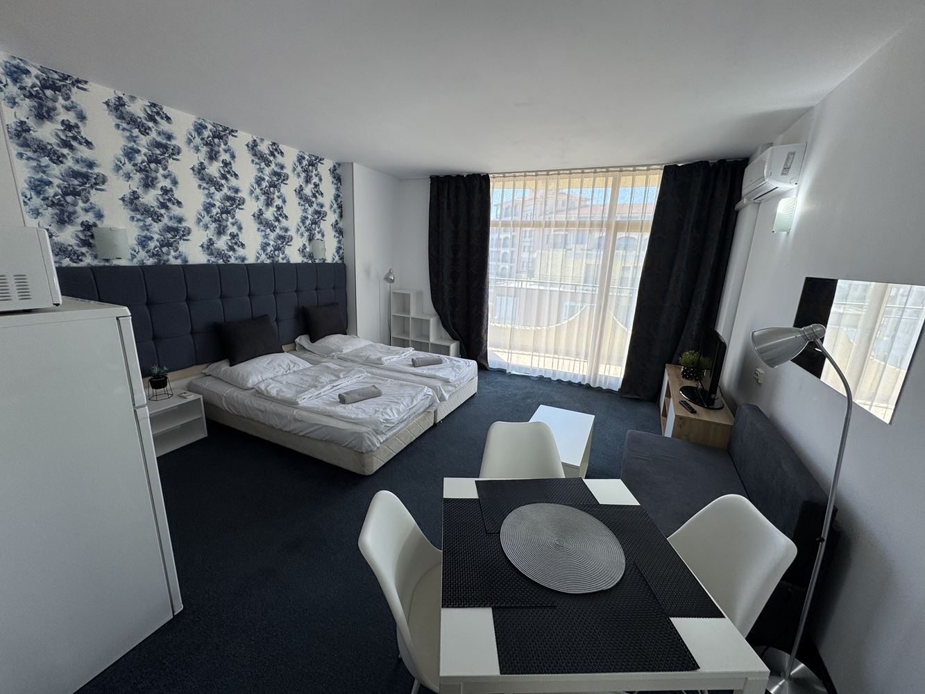 Panoramiczne studio kilka kroków od morza w Słonecznym Brzegu – luksus, komfort i prestiżowa lokalizacja