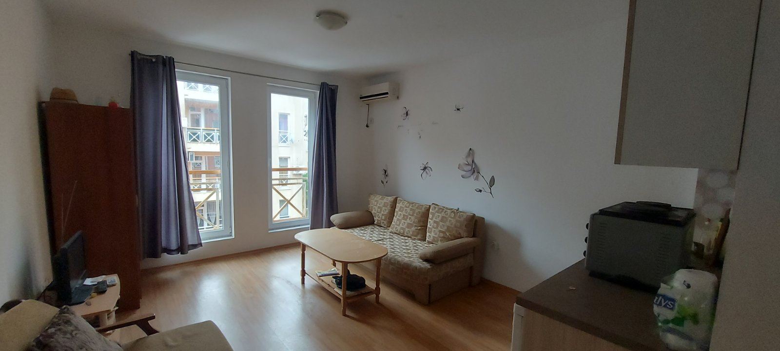 Studio z panoramicznym widokiem w kompleksie niedaleko Słonecznego Brzegu – doskonała okazja inwestycyjna
