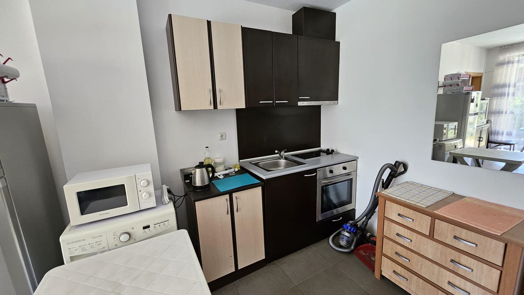 Apartament w kompleksie w Słonecznym Brzegu z basenem, restauracją i niską opłatą za utrzymanie