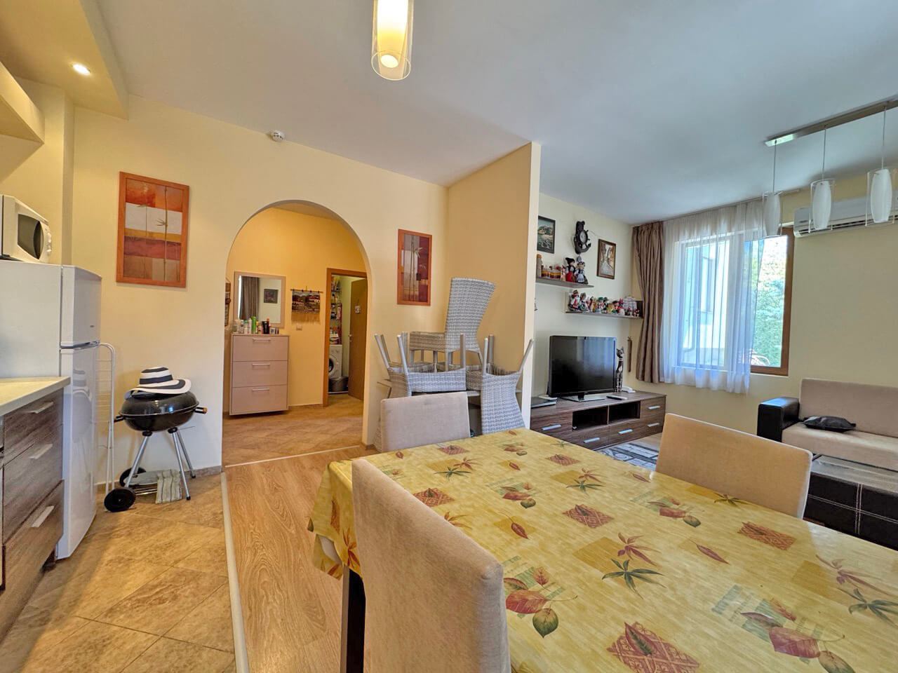 Apartament z jedną sypialnią na pierwszej linii w kompleksie premium w Sveti Vlas