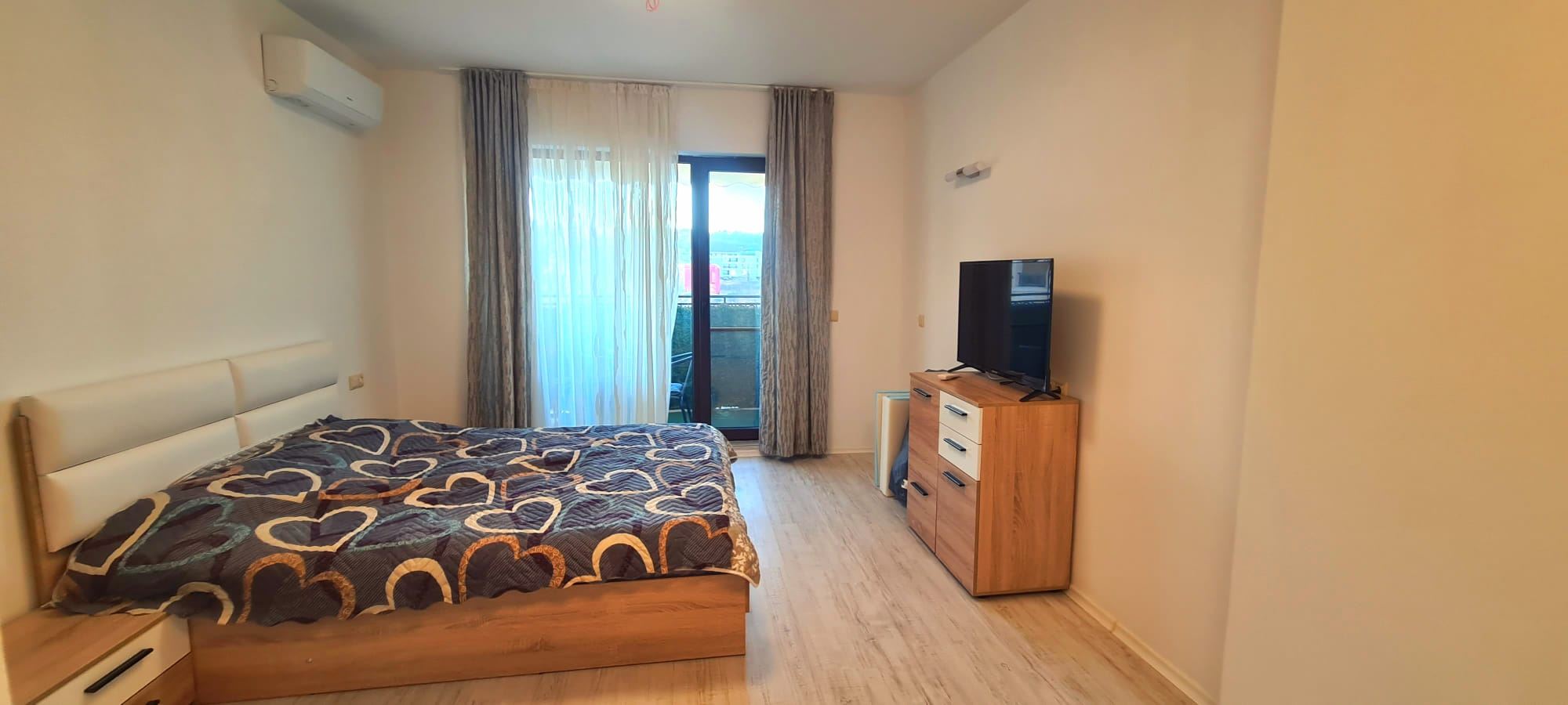 Sozopol: mieszkanie z dwiema sypialniami 200 metrów od plaży Kavatsi – w pełni umeblowane i gotowe do zamieszkania