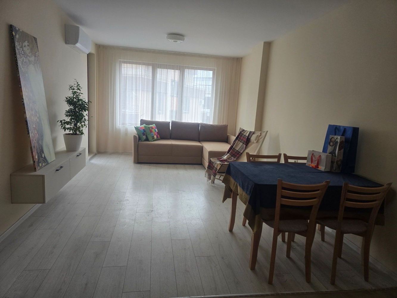 Nowy apartament z jedną sypialnią w Pomorie bez opłaty eksploatacyjnej – gotowy do zamieszkania