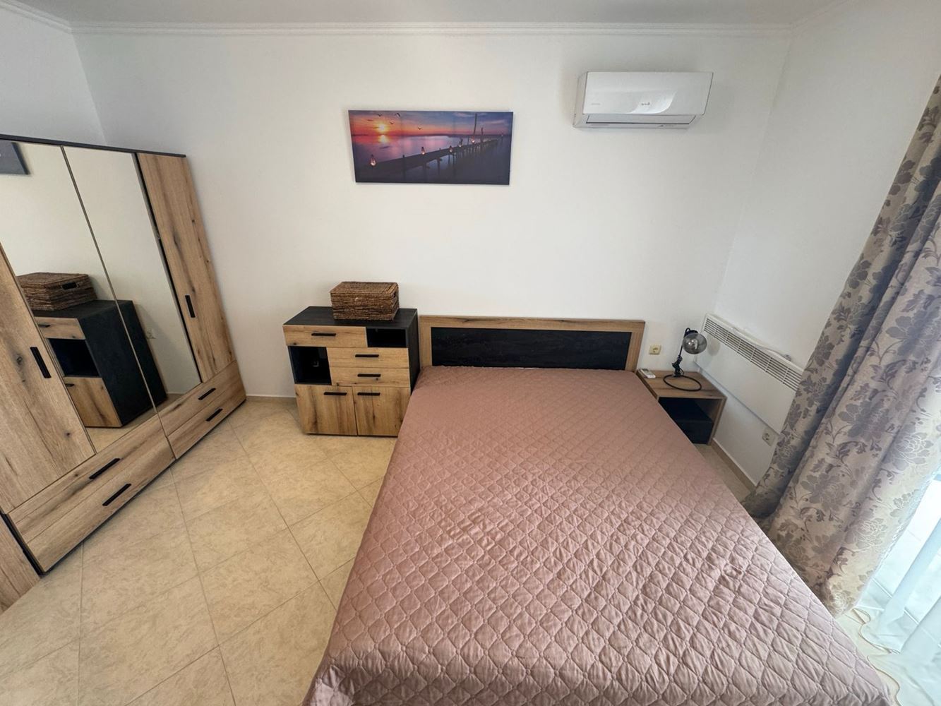 Apartament z jedną sypialnią w zamkniętym kompleksie w Aheloju – w pełni umeblowany i gotowy do zamieszkania