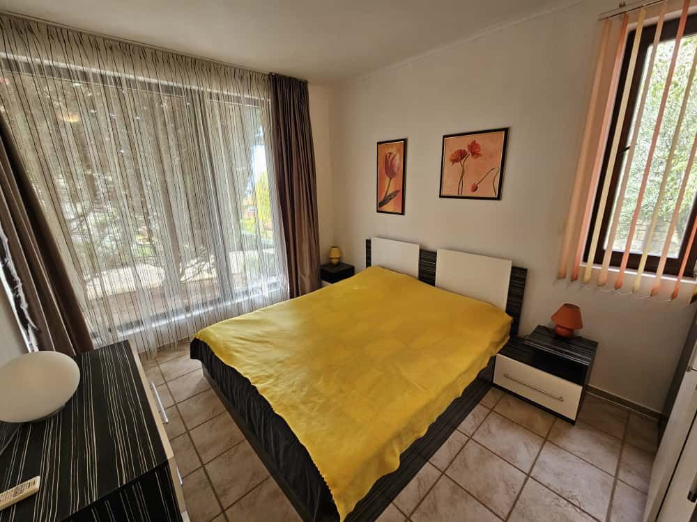  Apartament z jedną sypialnią z ogrodem i werandą w eko-kompleksie przy Słonecznym Brzegu