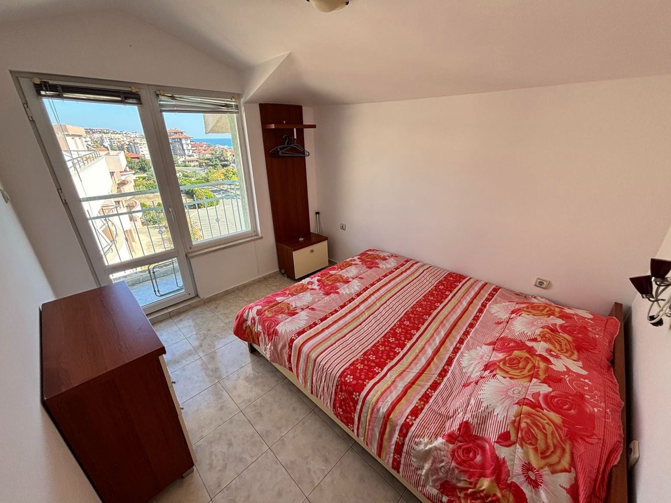 Apartament z dwiema sypialniami i panoramicznym widokiem na morze w Sveti Vlas