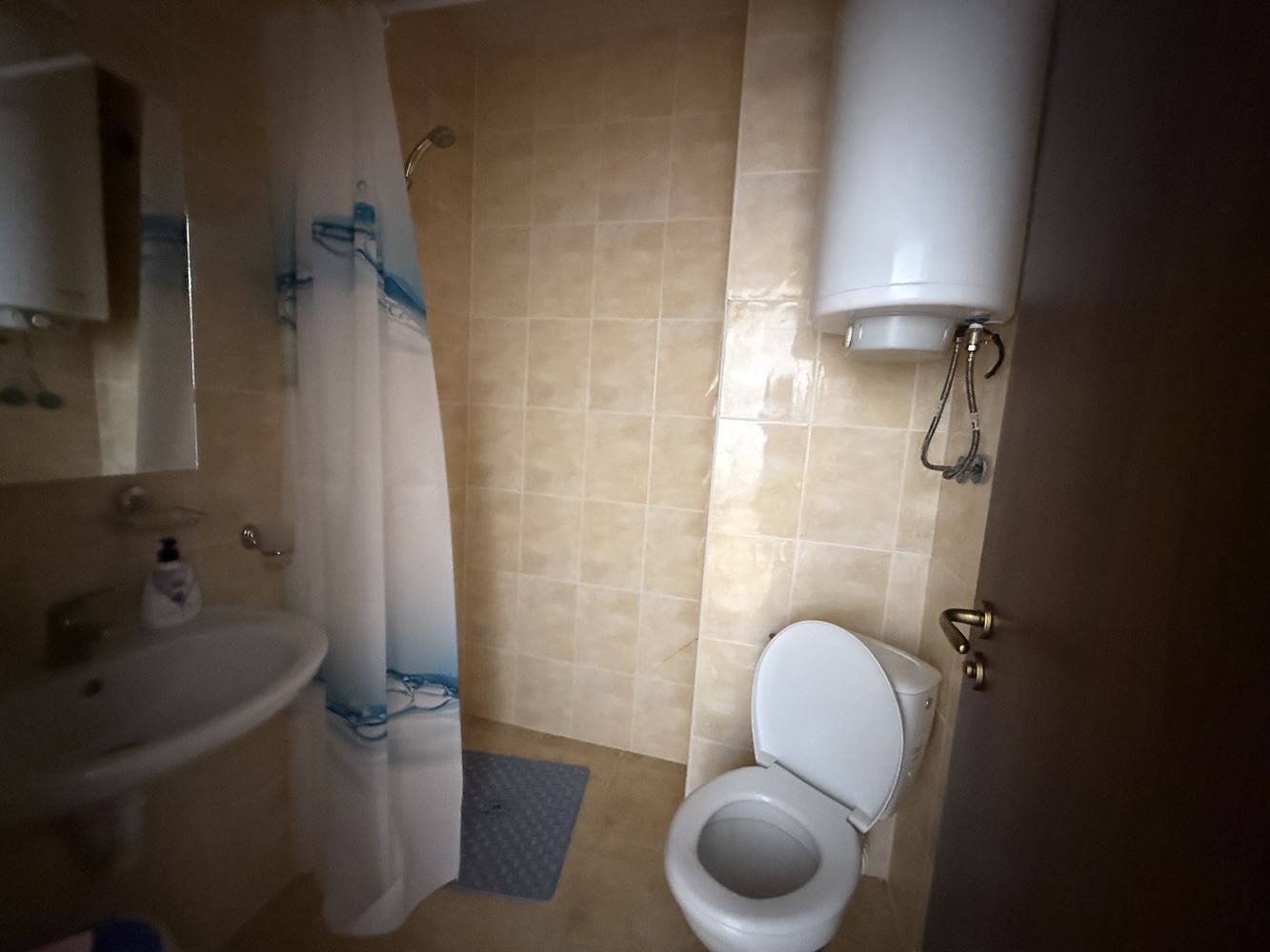 W pełni umeblowane mieszkanie z jedną sypialnią z widokiem na basen w Słonecznym Brzegu