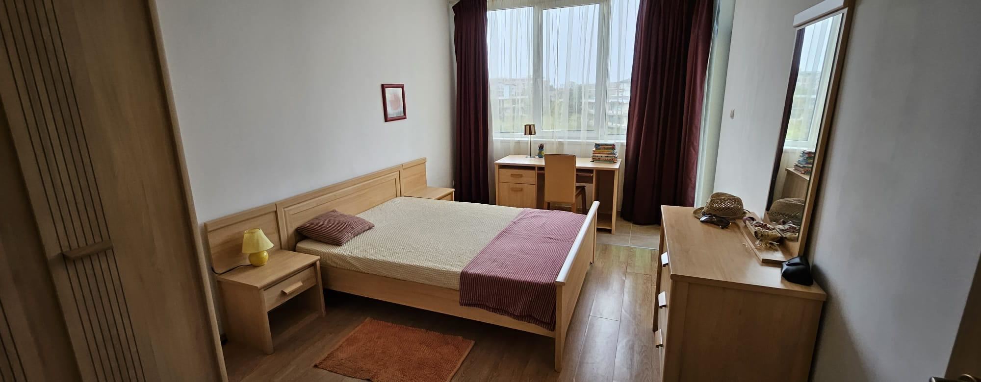 Luksus i przestrzeń tuż przy plaży – mieszkanie z dwiema sypialniami w Ravda, 50 metrów od morza