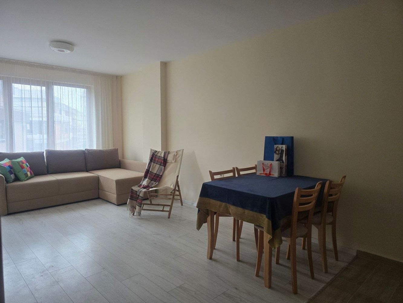 Nowy apartament z jedną sypialnią w Pomorie bez opłaty eksploatacyjnej – gotowy do zamieszkania