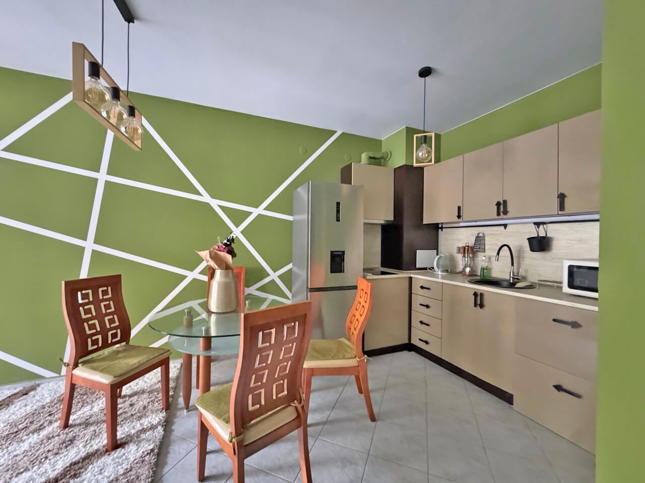 Przestronny apartament z dwiema sypialniami z widokiem na basen w Słonecznym Brzegu
