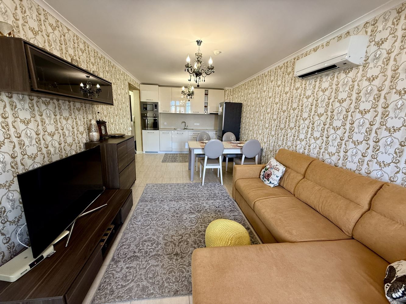 Apartament w pierwszej linii w Sveti Vlas – stylowa nieruchomość przy plaży i marinie jachtowej „Marina Dinevi”