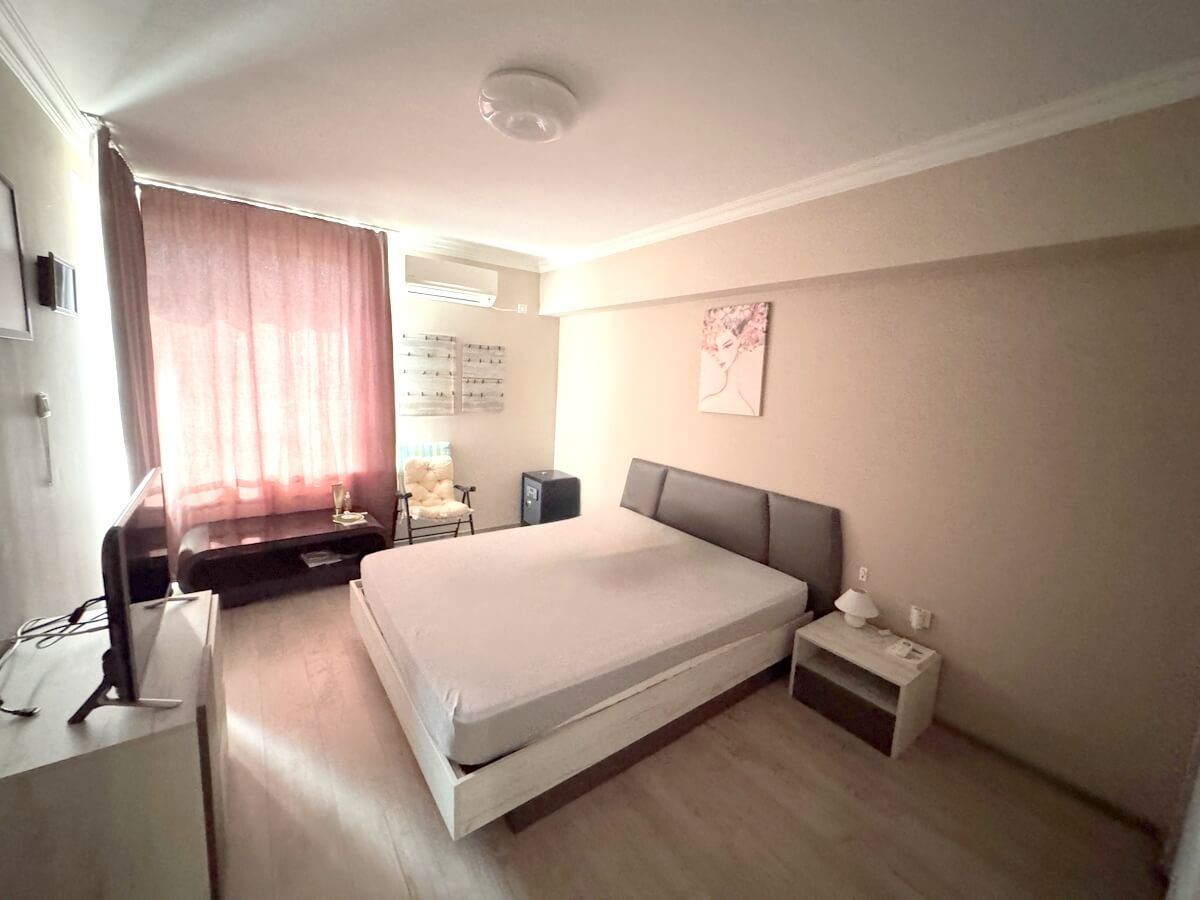 Apartament z jedną sypialnią 300 metrów od plaży w Słonecznym Brzegu – w pełni umeblowany i gotowy do zamieszkania