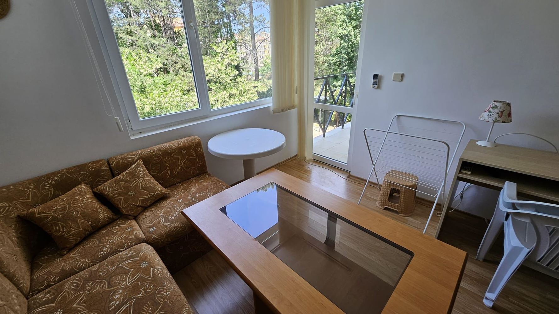 Przytulny apartament z jedną sypialnią w nowoczesnym kompleksie, 500 metrów od plaży w Słonecznym Brzegu
