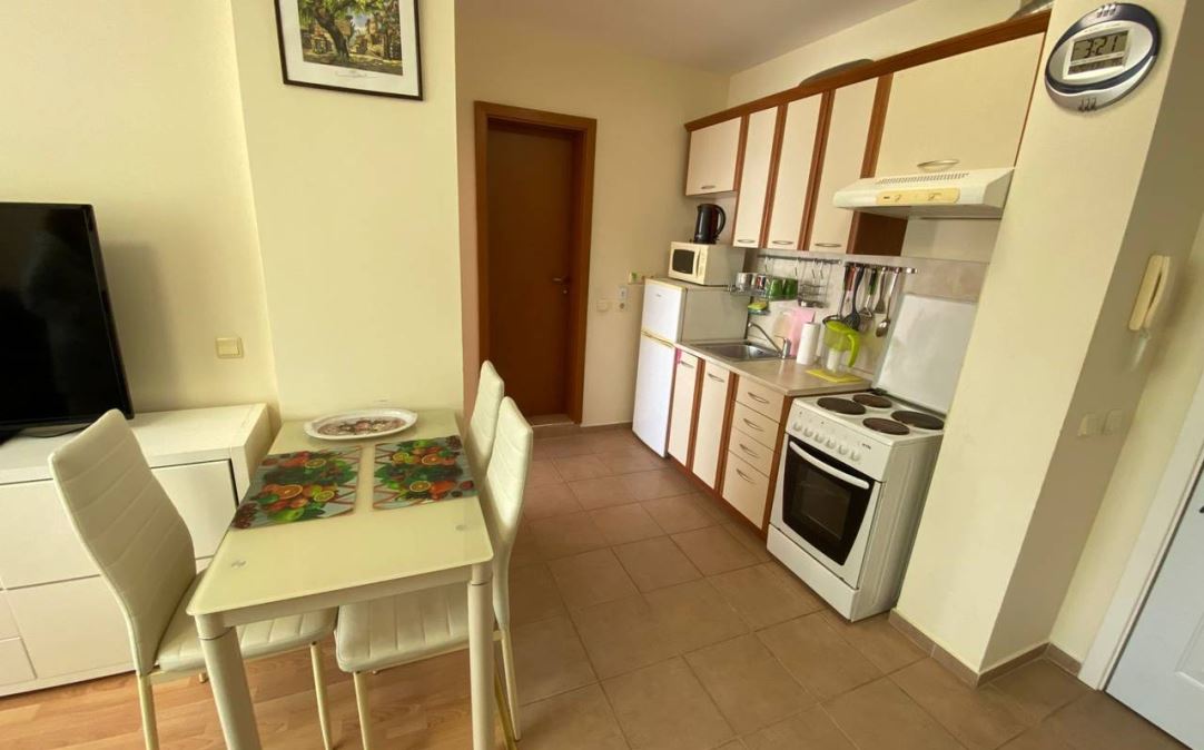 Przestronny apartament z jedną sypialnią w nowoczesnym kompleksie w Słonecznym Brzegu – komfort, zieleń i udogodnienia dla mieszkańców