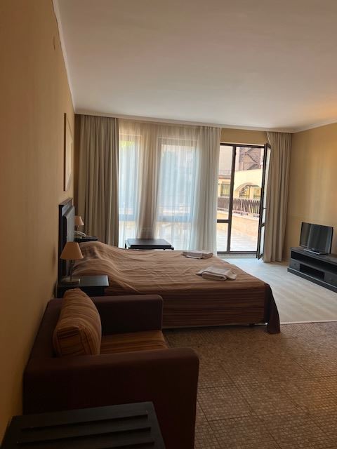 Przestronne studio w luksusowym kompleksie, zaledwie 50 m od plaży w Słonecznym Brzegu