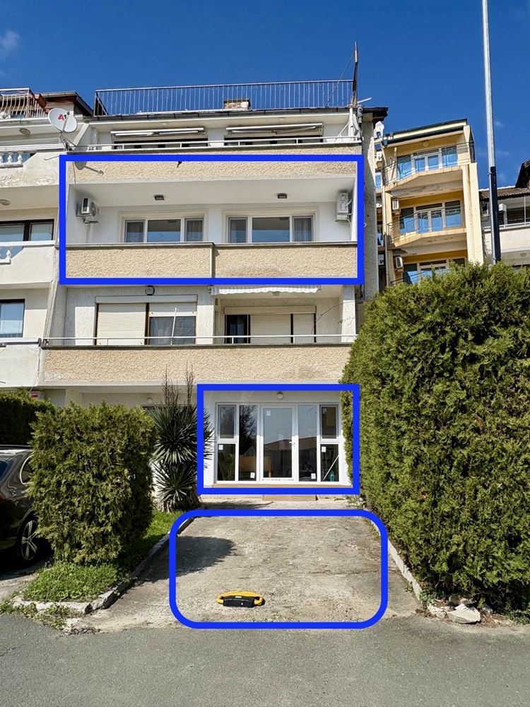 Dwa niezależne przestrzenie mieszkalne z widokiem na morze w centrum Świętego Własu – designerskie wnętrze i własne miejsce parkingowe