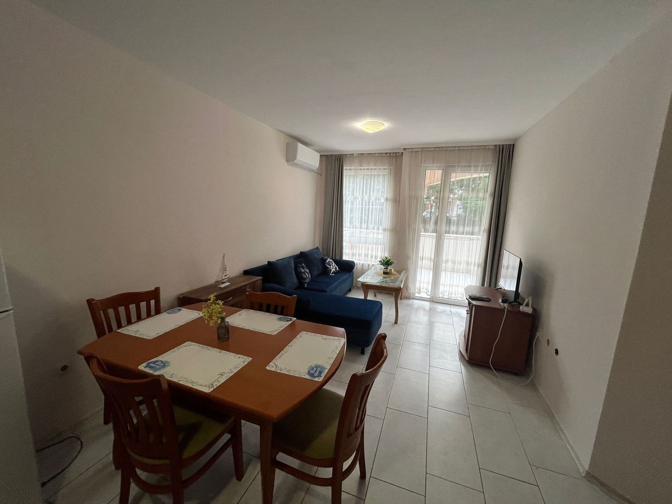 Doskonały apartament z jedną sypialnią w sercu Nesebyru z dużym tarasem i pięknym widokiem