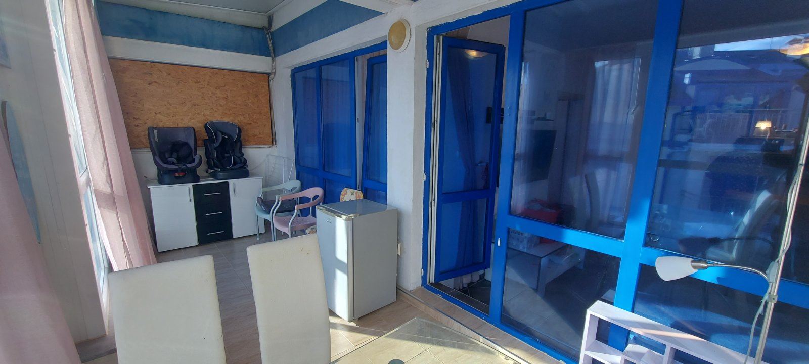 Pomorie – Apartament z dwiema sypialniami i widokiem na morze w kompleksie z basenem i parkingiem