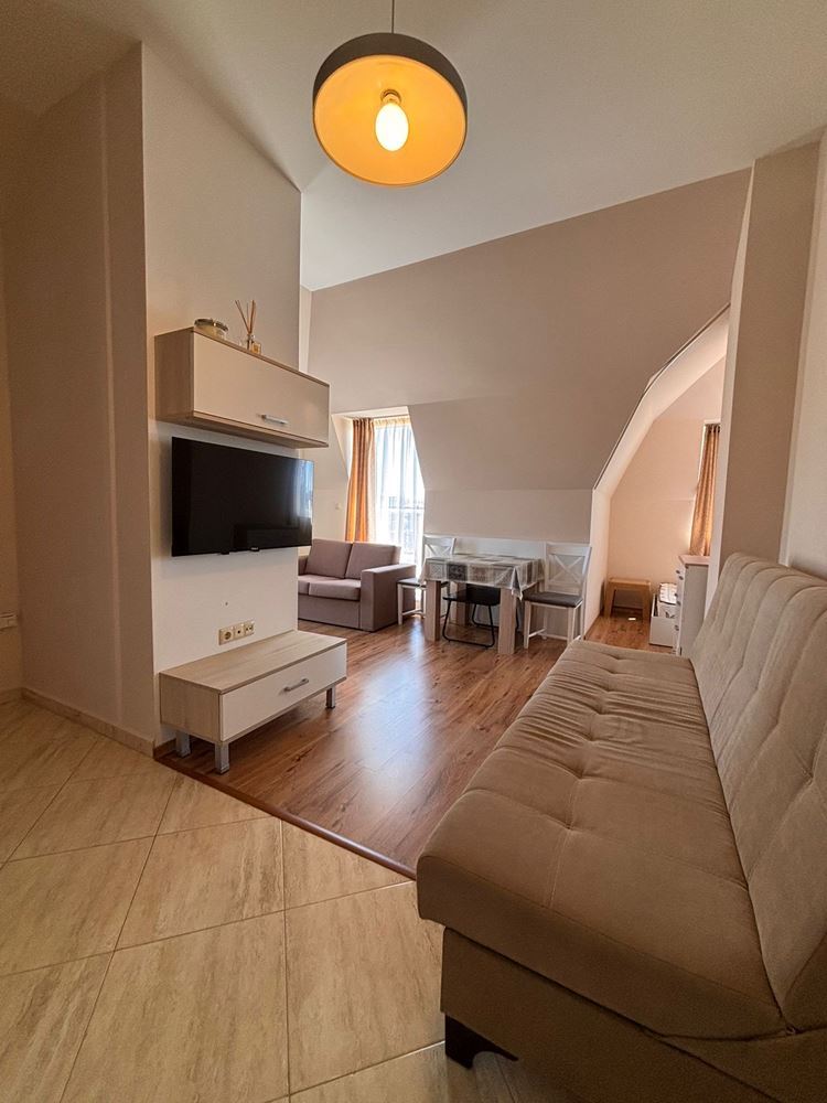  Eleganckie studio z panoramicznym tarasem w luksusowym kompleksie w Słonecznym Brzegu