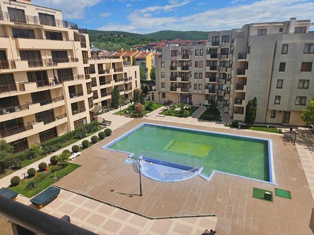Apartament z jedną sypialnią z panoramicznymi widokami i doskonałą lokalizacją w Słonecznym Brzegu