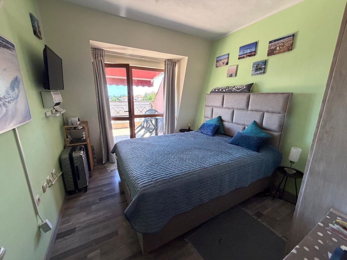 Apartament z jedną sypialnią z widokiem na morze w zamkniętym kompleksie w Słonecznym Brzegu – gotowy do użytku
