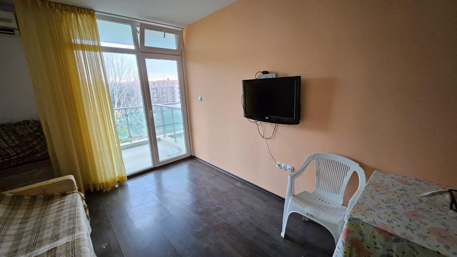 Przestronny apartament z jedną sypialnią w nowoczesnym kompleksie w sercu Słonecznego Brzegu – doskonała inwestycja i gotowy do zamieszkania