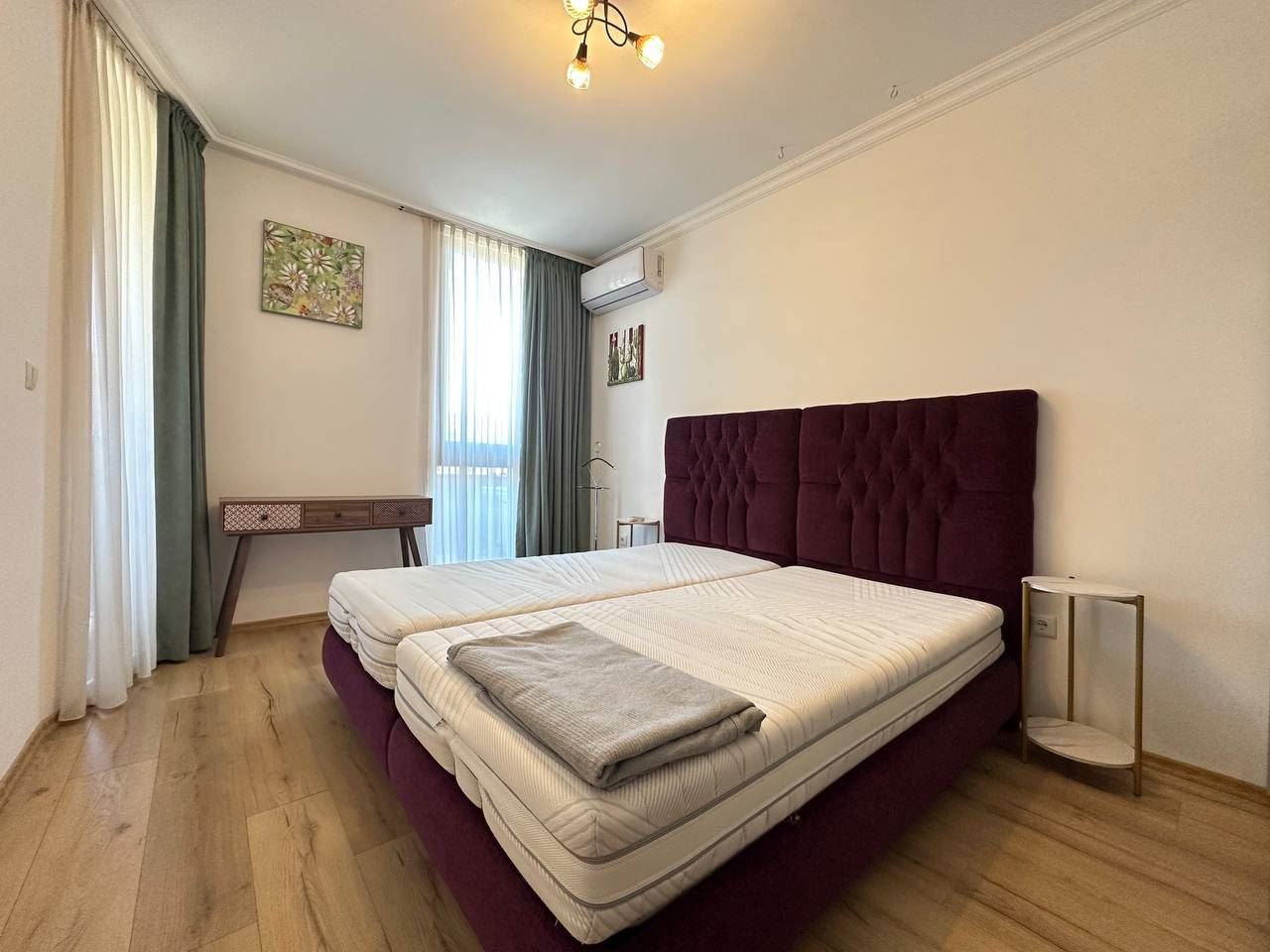 Apartament z dwiema sypialniami i widokiem na morze, 200 m od plaży w Świętym Własie