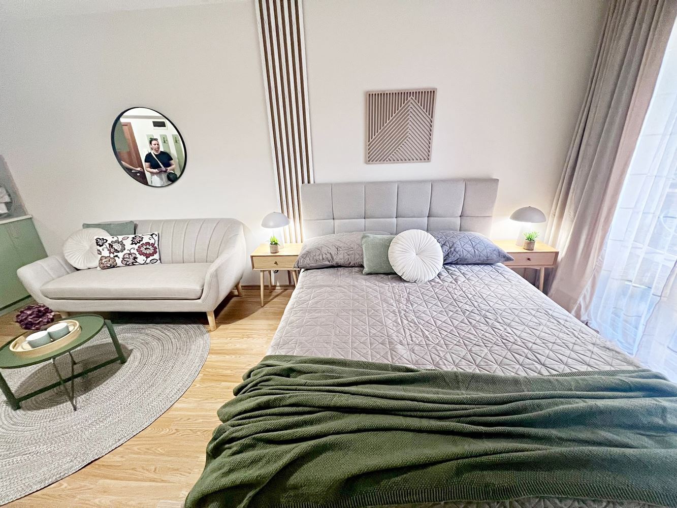 Studio z designerskim remontem w Świętym Własie – zaledwie 200 m od morza